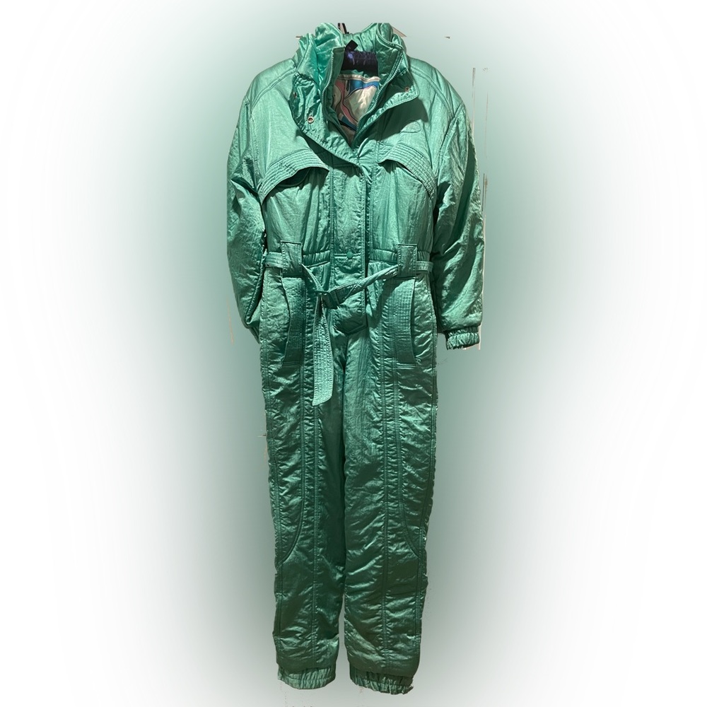 Vintage ISPO one-piece ski suit. Size S